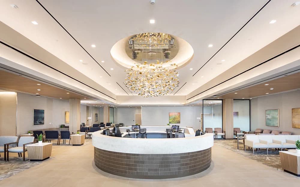 White Plains Hospital Reception Lobby